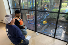 Water leaking into the building - ASTM E1105 Water Testing Project