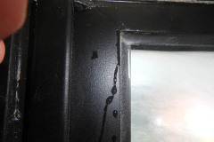Water leaking from window frame - ASTM E1105 Water Testing Project