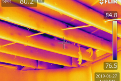 Water in the ceiling