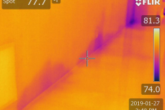 Water in the wall and flooring