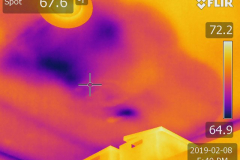 Water in ceiling