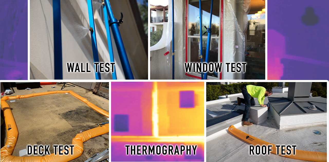 Construction Defect Water Intrusion Testing